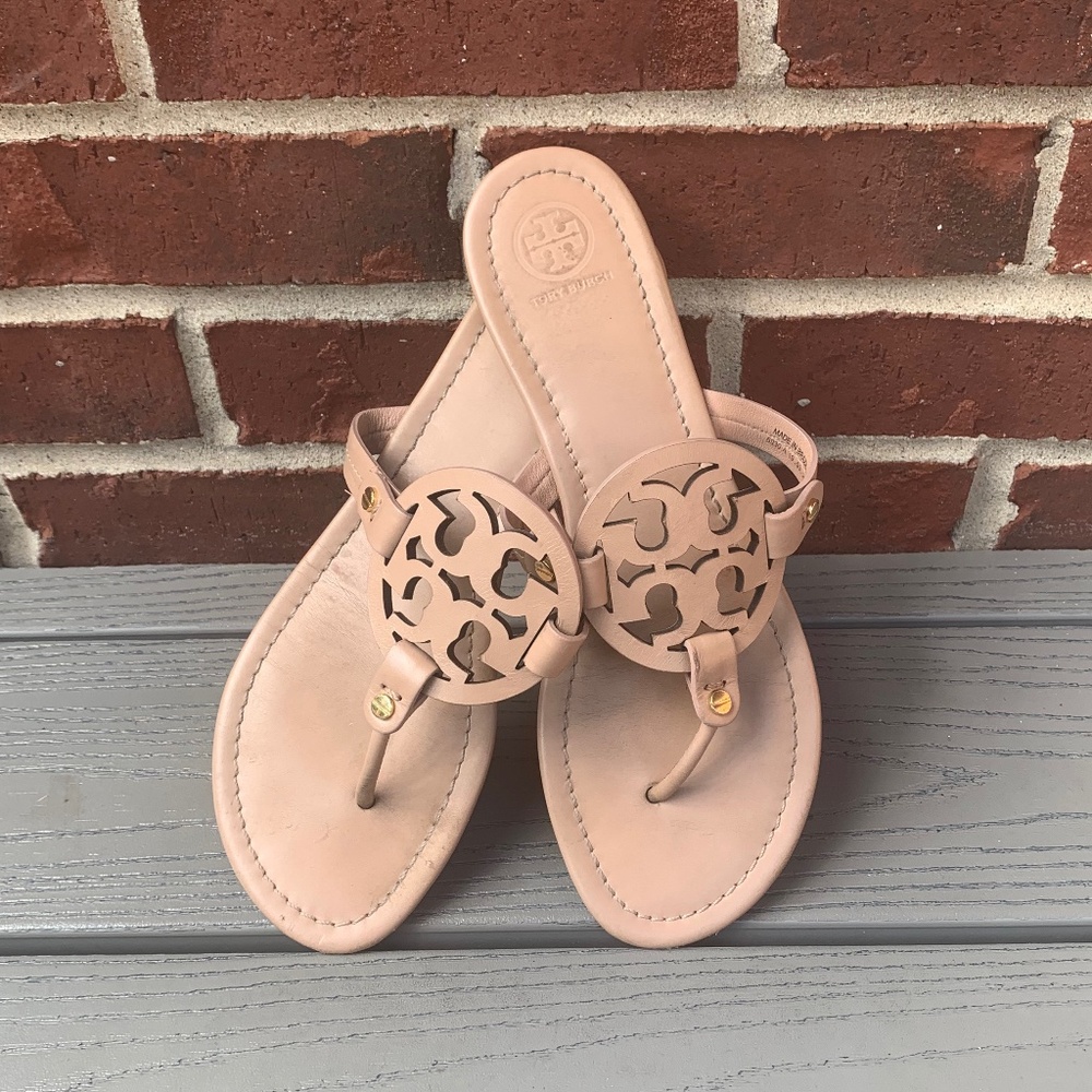 Tory Burch Miller Sandals in Light Make-up